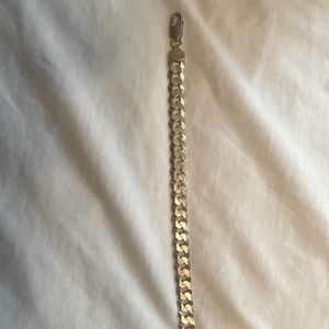 Miabella 925 Sterling Silver Men’s Bracelet